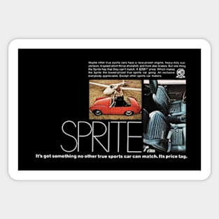 MG MIDGET / SPRITE - brochure Sticker